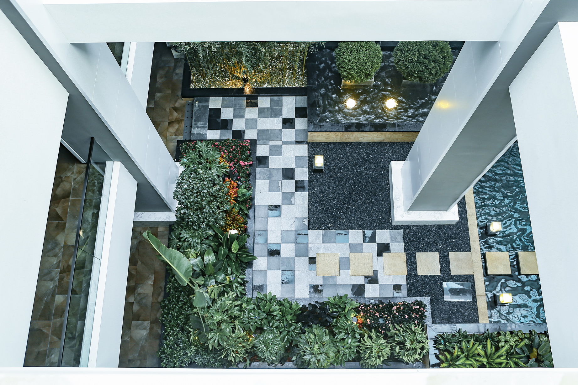 办公中庭花园-花园设计案例-灵感集